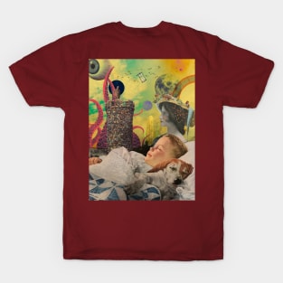 Dreaming Together - Surreal/Collage Art T-Shirt